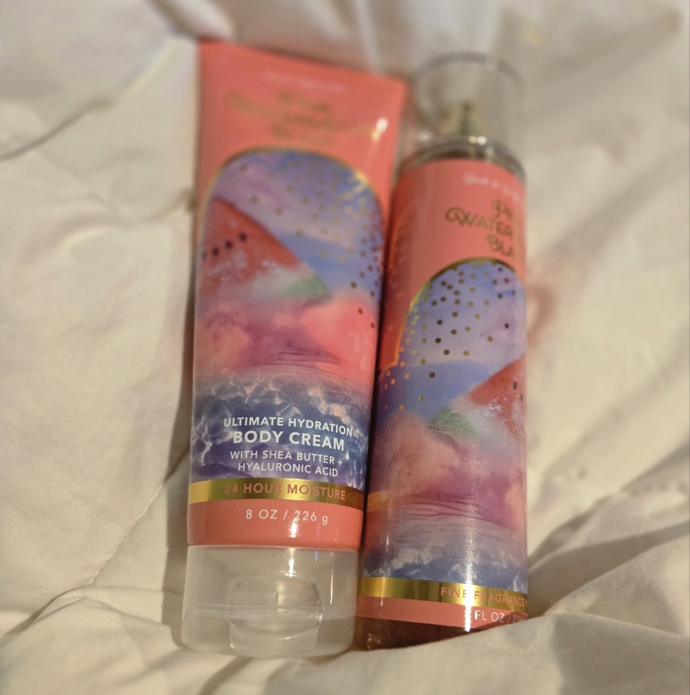 NEW BBW  Set Of 2 Pink Watermellon Blast